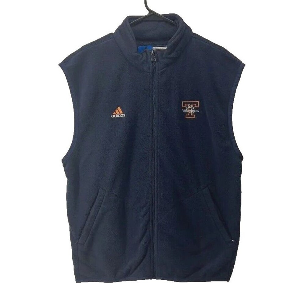 Adidas Tennessee Lady Volunteers Fleece Full Zip Vest Jacket  Size Small